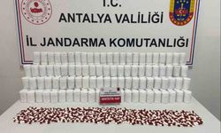 Kontrol noktasında durdurulan araçtan binlerce sentetik hap ele geçirildi