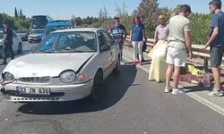 Manavgat’ta motosiklet ile otomobil çarpıştı: 2 yaralı