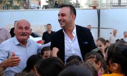 Orhanlı Mahallesi’nde çocuklar doyasıya eğlendi