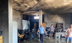Serik’te evin deposunda çıkan yangın söndürüldü