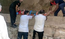 Titus Tüneli’nde dengesini kaybederek düşen vatandaş yaralandı