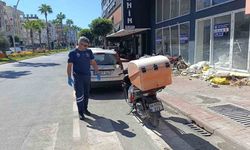 Yayalara yol veren otomobile arkadan çarpan motosiklet sürücüsü yaralandı