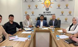 AK Parti Afşin İlçe Yönetiminden Toplantı