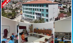 Akçakoyunlu Ortaokulu Yeni Binasında Eğitime Başladı