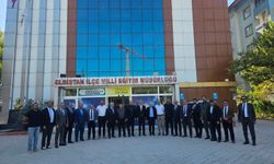 Elbistan Milli Eğitim Müdürlüğü, Kamu-Sen ve MHP Heyetlerini Ağırladı