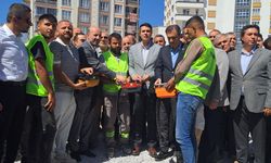 Elbistan’da Hacı Hasan Camii'nin Temeli Dualarla Atıldı
