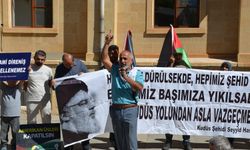 Afşin'de Filistin'e Destek Gösterisi Düzenlendi