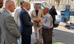 İl Başkanı Gül, Akif İnan Mahallesi Salı Pazarı’nda Esnafla Buluştu