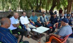 Kaymakam Sarıdoğan ve Başkan Kıraç Vatandaşlarla Buluştu