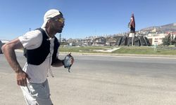 35 Gündür Koşan Gurbetçi Kahramanmaraş'a Ulaştı