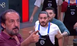 MasterChef Türkiye'de stüdyoda gergin anlar: Yarışmacı Mehmet Şefin üstüne yürüdü!