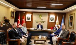 SGK İl Müdürü Hüseyin Karaoğlan’dan İl Başkanı M. Burak Gül’e Ziyaret