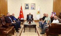 Vali Ünlüer, Turizm Heyetini Makamında Ağırladı