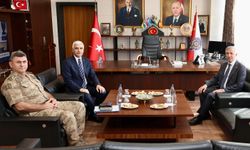 Vali Ünlüer’den İl Emniyet Müdürü Yiğit’e Hayırlı Olsun Ziyareti