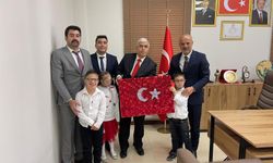 Afşin 100. Yıl Özel Eğitim Uygulama Okulu Öğrencilerinden Başkan Kıraç’a Ziyaret