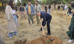 Afşin Sağlık Yüksekokulu’ndan Anlamlı Fidan Dikimi