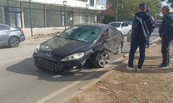 Afşinbey Caddesi’nde Kaza Meydana Geldi