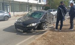 Afşinbey Caddesi’nde Kaza Meydana Geldi