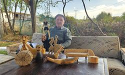 Afşin’de Ağaçları Sanat Eserine Dönüştürüyor