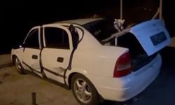 Afşin’de Otomobil Bomba Gibi Patladı