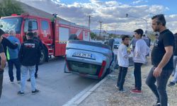 Afşin’de Otomobil Takla Attı: 2 Yaralı