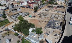 Afşin'de Rezerv Yapı Alanında Çalışmaları Devam Ediyor