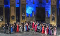 32. Uluslararası Aspendos Opera ve Bale Festivali 'La Traviata' operası ile sona erdi
