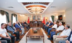 Adana Valisi Yavuz Selim Köşger'e ziyaret