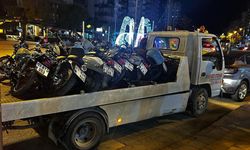 Adana'da denetimlerde 526 motosiklet trafikten men edildi