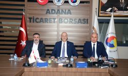 AK Parti İl Başkanı Tamer Dağlı, Adana Ticaret Borsasını ziyaret etti