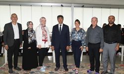 Anamur Belediye Başkanı Durmuş Deniz'den İlçe Müftüsü Fidan'a ziyaret