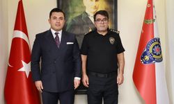 Anamur Cumhuriyet Başsavcısı Çatlı'dan, İl Emniyet Müdürü Yılmaz'a ziyaret