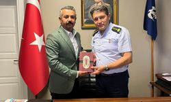 Anamur Ülkü Ocakları Başkanı Satar, Albay Güngör'ü ziyaret etti