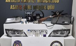 Antalya'da 'change' araç operasyonunda 4 şüpheli tutuklandı