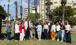 Antalya'da Ukrayna Kültür Parkı'na dostluk ve barış sembolü ağaç dikildi