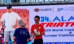 Antalyaspor'un triatlon takımı, 34. Alanya Triatlon Yarışlarında derece elde etti