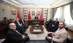 Atakaş Hatayspor Kulübü Başkanı Ethem Çakır'dan Vali Masatlı'ya ziyaret