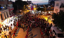 Hatay'da Cumhuriyet'in 102. yıl dönümü dolayısıyla yürüyüş düzenlendi