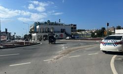 Hatay'da yola harç döken beton mikserinin sürücüne 8 bin 500 lira ceza