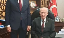 Karaisalı Belediye Başkanı Bekir Şimşek'ten MHP Genel Başkanı Bahçeli'ye ziyaret