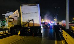 Manavgat'ta tırla otomobilin çarpıştığı kazada 1 kişi yaralandı