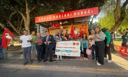 Mersin'de Çocuk Hakları Durağı açıldı