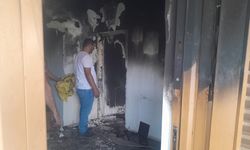 Mersin'de evde çıkan yangın söndürüldü