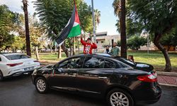 Mersin'de 'Filistin İçin Büyük Özgürlük Konvoyu' yapıldı
