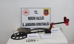Mersin'de sit alanında kaçak kazı yapan yabancı uyruklu zanlı yakalandı