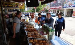 Mersin'in Akdeniz ilçesinde pastaneler denetlendi