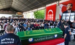 Antalya’da itfaiye teşkilatının acı günü