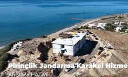 Arsuz’da Pirinçlik jandarma karakolu binası yenileniyor