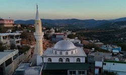 Depremin ardından inşa edilen 105. cami ibadete açıldı