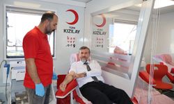 Hatay müftülüğü ve Kızılay iş birliğinde kan bağış kampanyası düzenledi